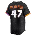 Men's No.47 Don Mcmahon San Francisco Giants Anthracite Limited 2025 City Connect Jersey