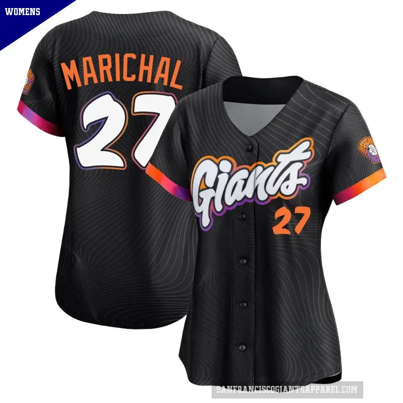 Women's No.27 Juan Marichal San Francisco Giants Anthracite Limited 2025 City Connect Jersey