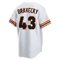 Youth No.43 Dave Dravecky San Francisco Giants White Limited Throwback Cooperstown Collection Jersey